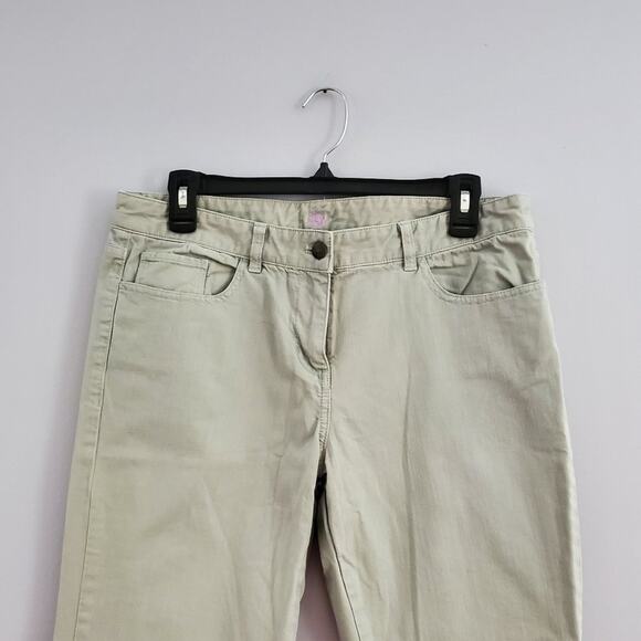 Brooks Brothers Women's Green 1818 Straight Jeans 10 - Picture 3 of 7